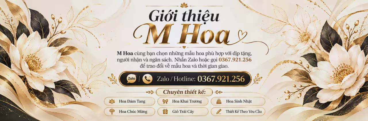Ảnh bìa Shop hoa tươi Thường Xuân Thanh Hóa - Từ lời nhắn đến món hoa vừa ý
